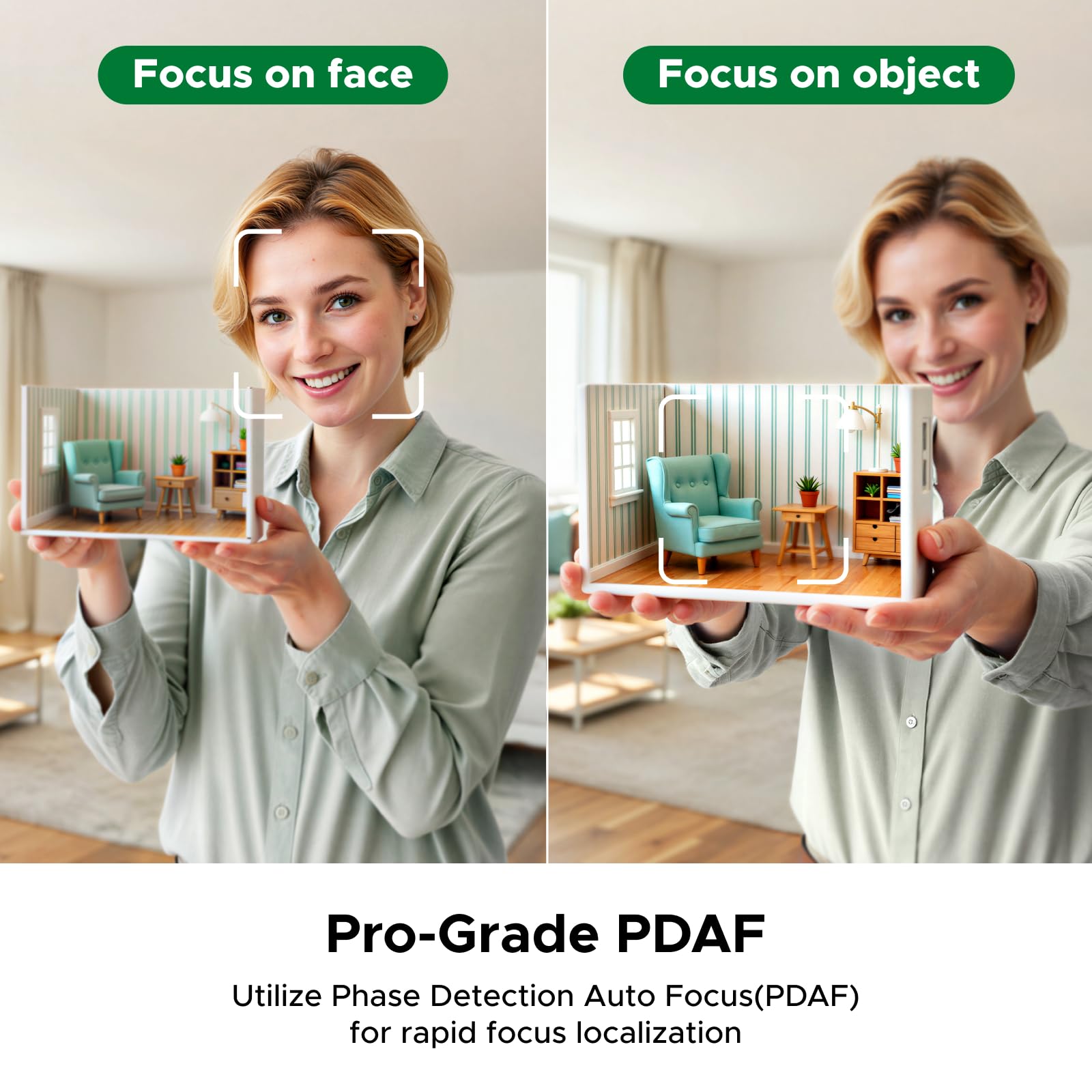Amazon.com: UGREEN FineCam Pro 4K Webcam for PC, 1/2