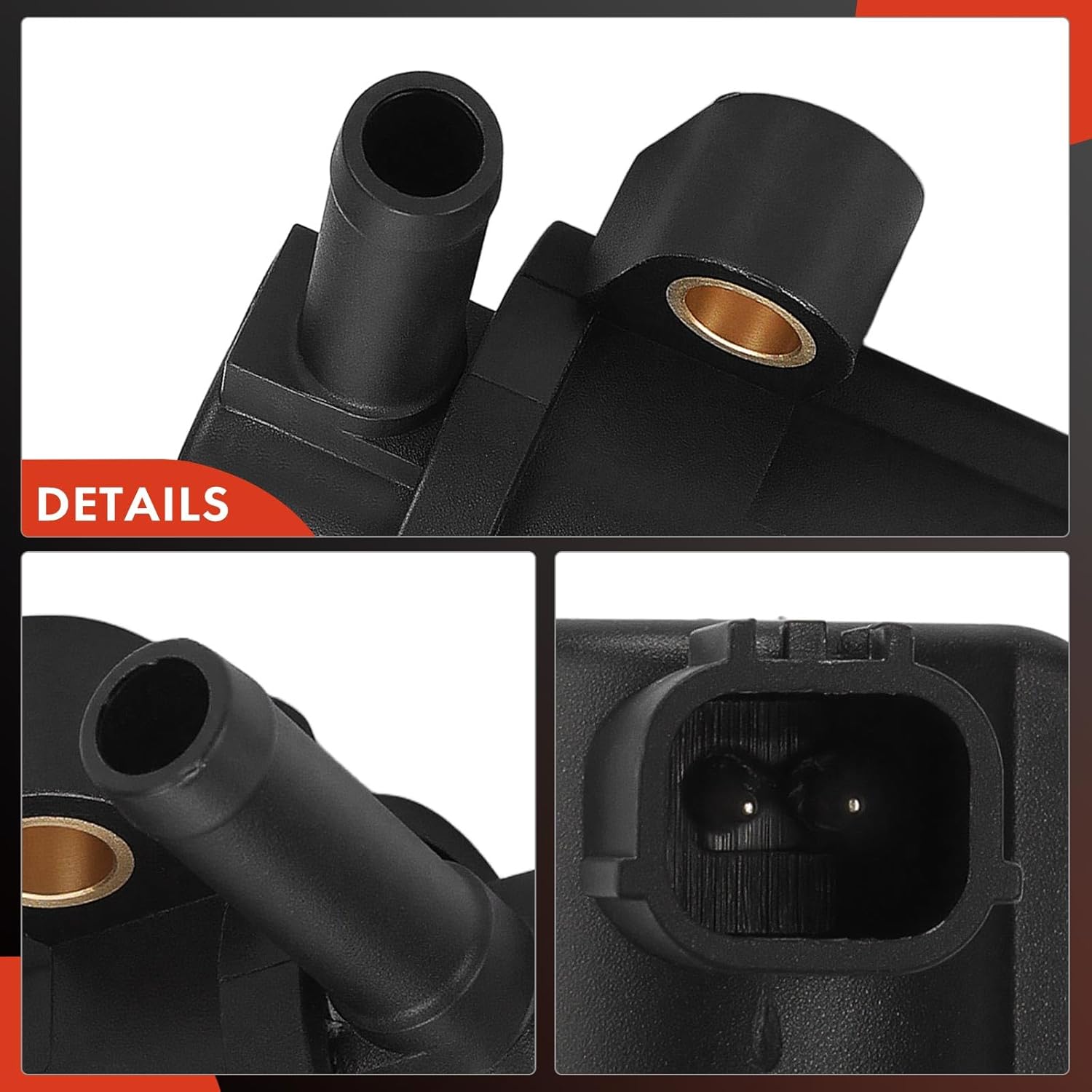 A-Premium Vapor Canister Purge Solenoid Valve Compatible with Honda Accord 2003 3.0L & Acura MDX 2003 3.5L