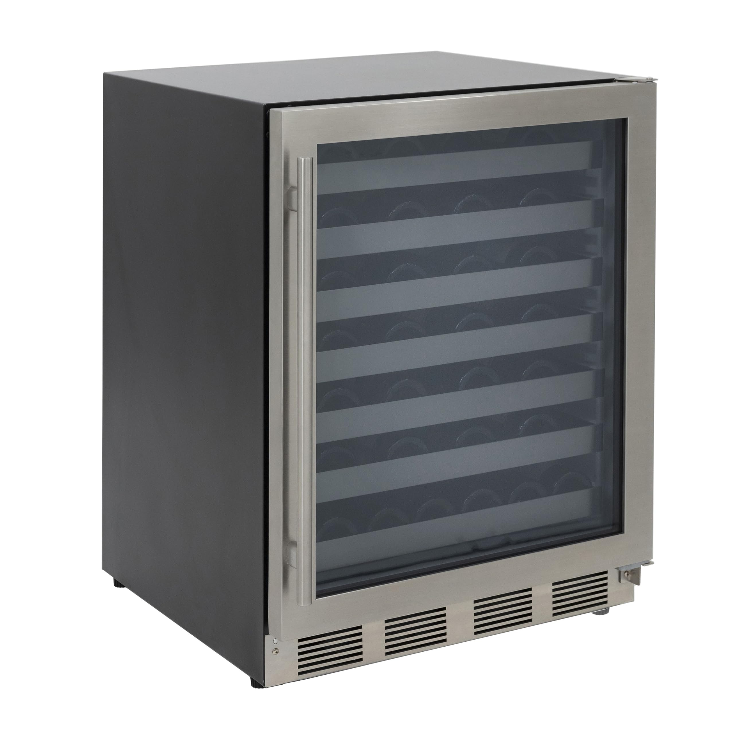 Maxximum 24" Single Zone Wine Cooler, 54 Bottle Capacity, in Stainless Steel (MAXWC24SS)