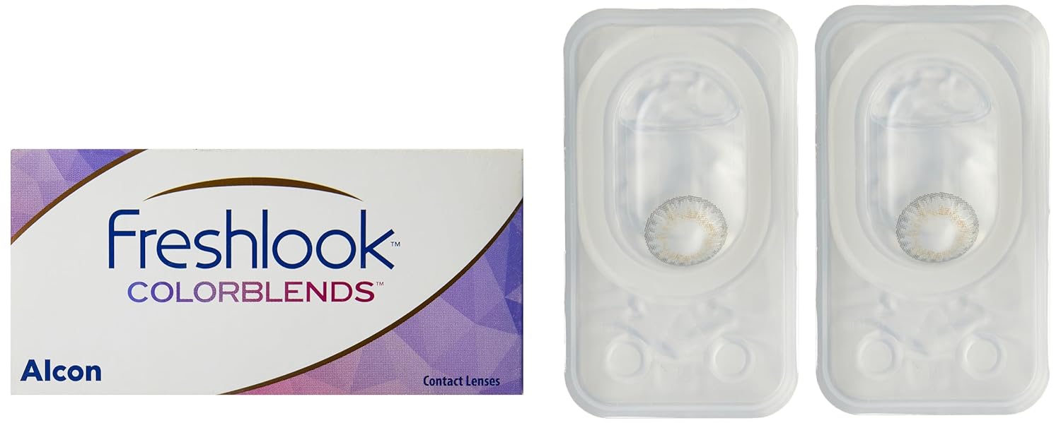Buy ALCON Freshlook Colorblends Contact Lens With Lens Case&Solution-2 ...