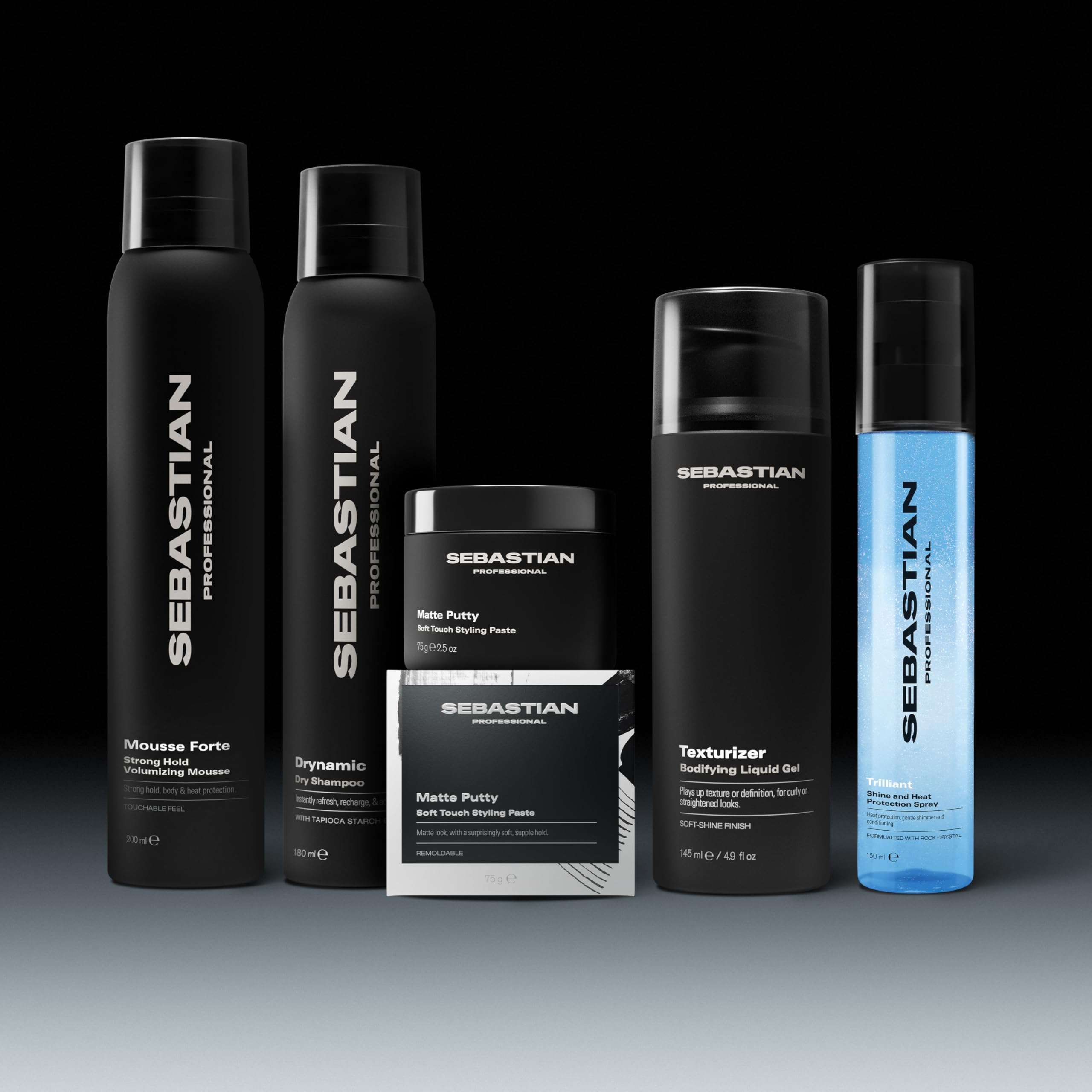 Sebastian Professional Drynamic – Shampoing sec texturisant qui rafraîchit instantanément les cheveux – 180 ml