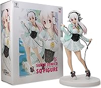 Vista 4 de Figura Banpresto Super Sonico SQ de 8 pulgadas