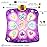 SUNLIN Dance Mat Toys for Girls Ages 3-10 | Dance Pad with LED Lights, Adjustable Volume, 9 Built-in Music, 7 Game Modes, 5 Challenge Levels | Christmas Birthday Gifts for 3 4 5 6 7 8+ Years Old Girl