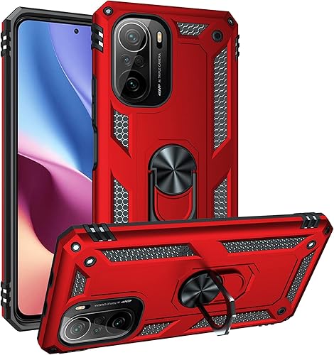 Miniatura 7 de Funda para Xiaomi Foco F3, con soporte giratorio para Xiaomi Redmi K40 5G M2102J2SC  Redmi K40 Pro 5G M2012K11C  Redmi K40 Pro+ 5G M2012K11AC  Mi
