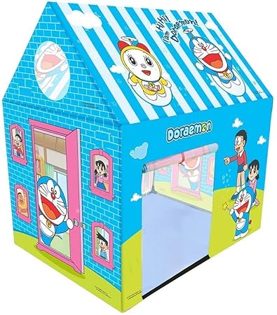 Ammi Enterprise Doremon Jumbo Size Extremely Light Weight , Water Proof Kids Fold-able and Portable Play Colorful Tent House for 10 Year Old Girls and Boys.