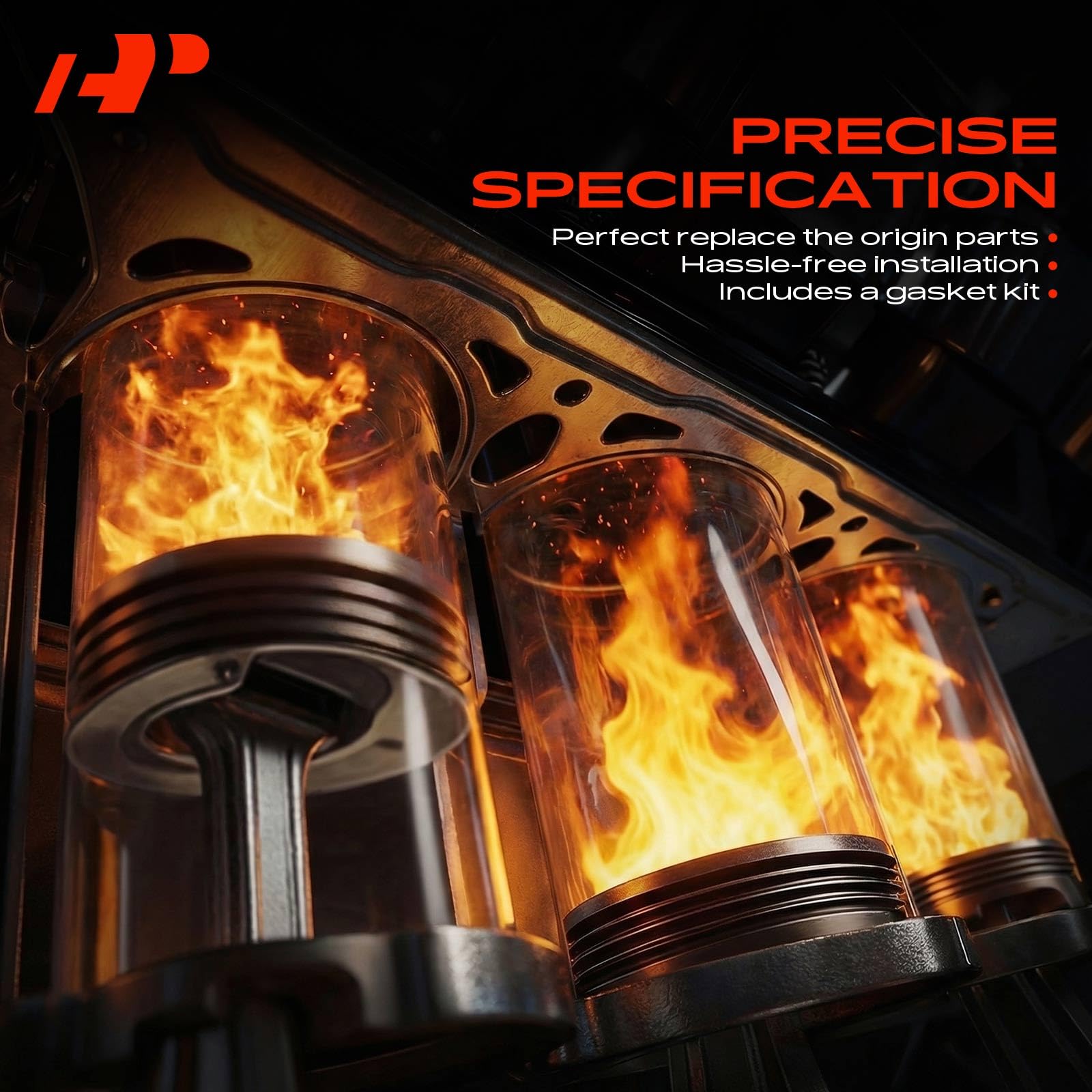 A-Premium Kit turbocompressore completo con guarnizione compatibile con Chrysler 300C CRD & Jeep Grand Cherokee (WH) & Mercedes Benz C320, E320, E280, GL320, ML280, ML320, R320, R280, Viano, Vito