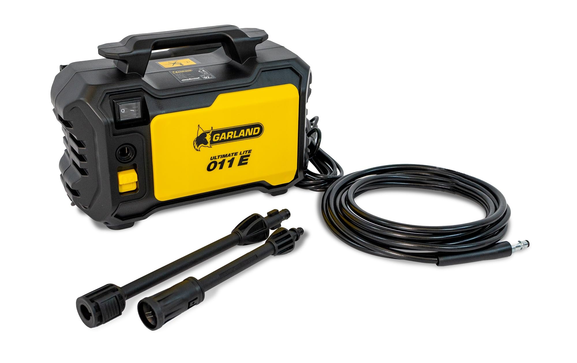 Garland - Hidrolimpiadora de Alta Presion Compacta Ultimate Lite 011 E V-23 | Potencia 1.400 W| Electrica | 110 Bar de Presion | 390 l/h de caudal