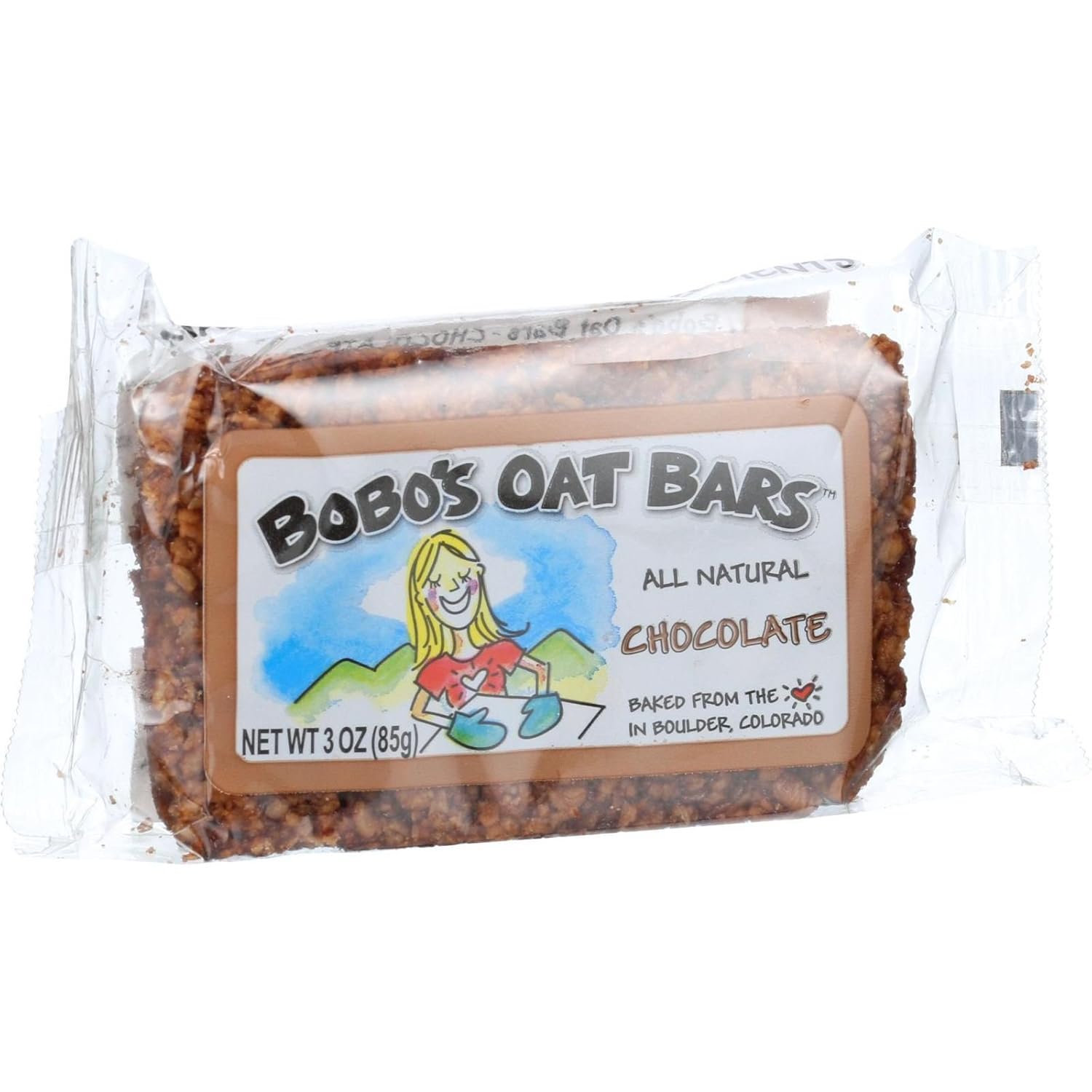 Chocolate, 3 oz (84 g) by Bobo's Oat Bars
