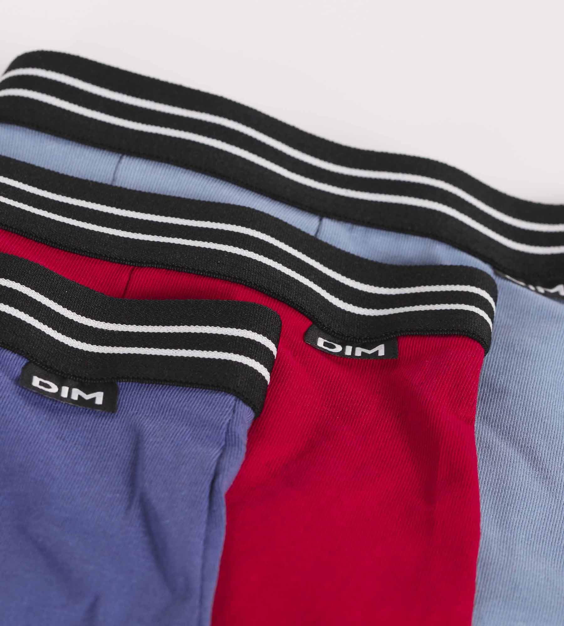 Dim Lot de Boxers Ecodim Confort et qualité pour Garçon x8