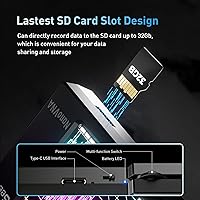 Vista 7 de SEESII Analizador de red vectorial y antena NanoVNA-H 10KHz-1.5GHz con estuche protector EVA de 2.8", impermeable y resistente a golpes, mide