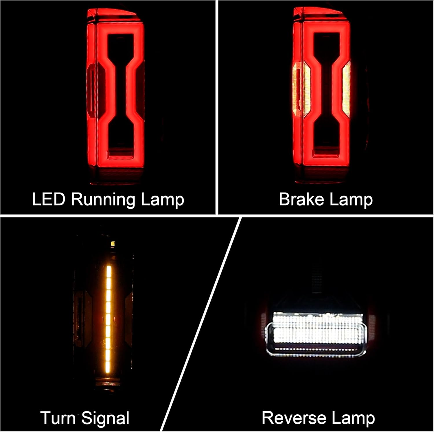 LED Tail Light Assembly Fit for 2014-2021 Toyota Tundra 14 15 16 1 7 18 19 20 21 Tundra Driver Side and Passenger Side