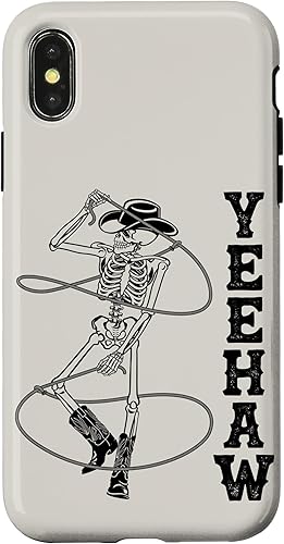 Miniatura 7 de Funda para iPhone 1212 Pro Western Cowboy Skeleton Yeehaw Rodeo Southern Country Music Case