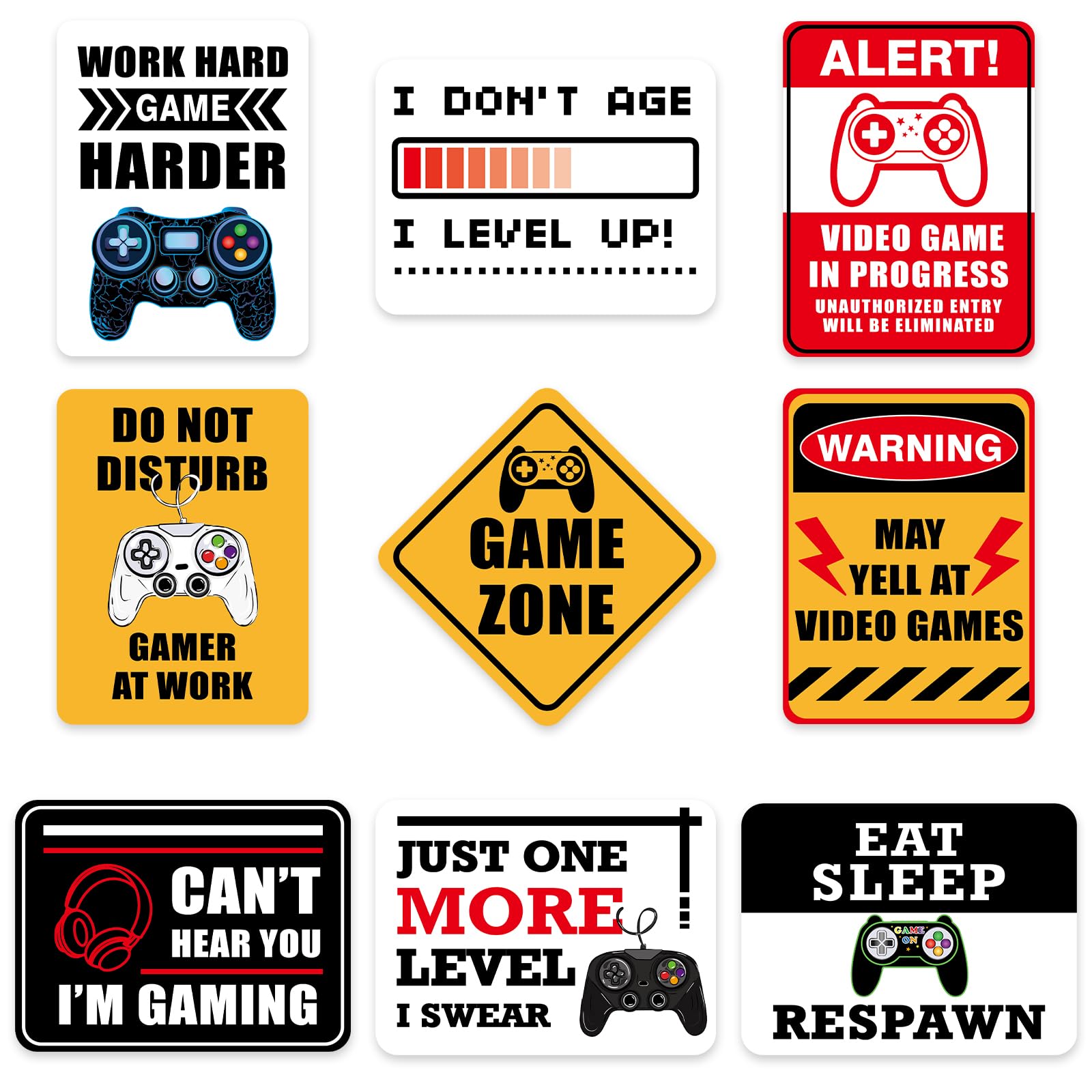 Amazon.com: Video Game Party Decorations - 9 PCS Video Game