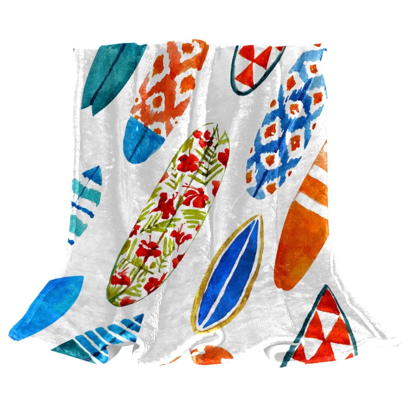 Couverture polaire plumes pour cocooning sur canapé et lits