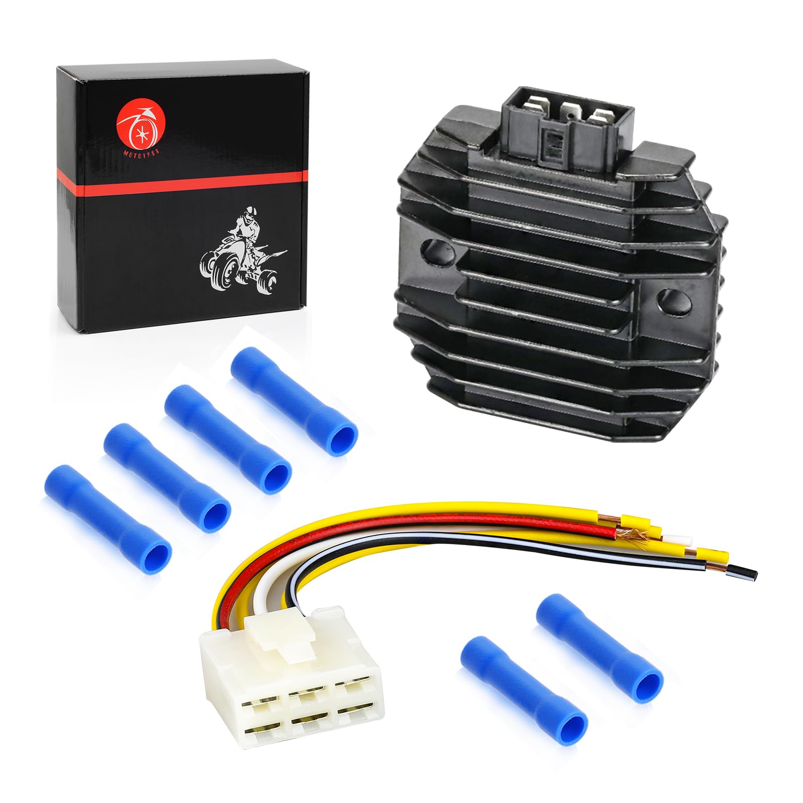 Amazon.com: 5 Pin Regulator Rectifier & Plug for Yamaha