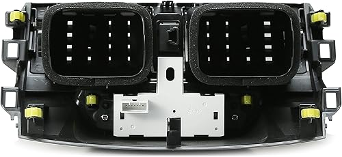 Miniatura 4 de Reemplazo del panel de ventilación de aire con salida de aire acondicionado para tablero central con ventilación de aire del reloj compatible con