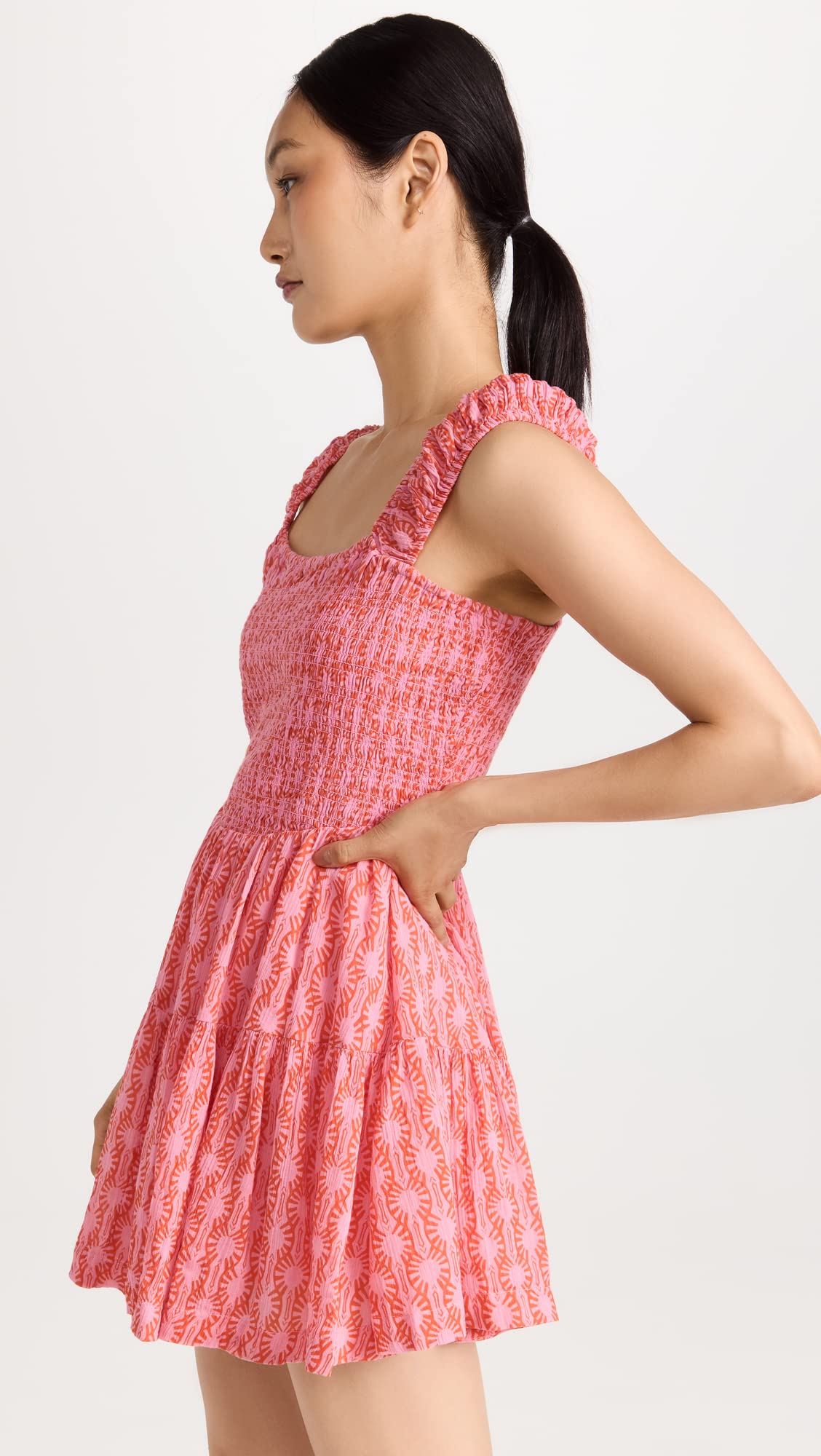 aster floral mini dress Aster Floral Mini Dress