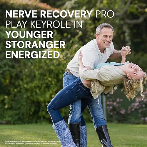 Miniatura 7 de Nerve Recovery Pro - Suplemento de apoyo nervioso con ácido alfa-lipoico, cúrcuma y acetil-L-carnitina - Apoya la función nerviosa saludable, la