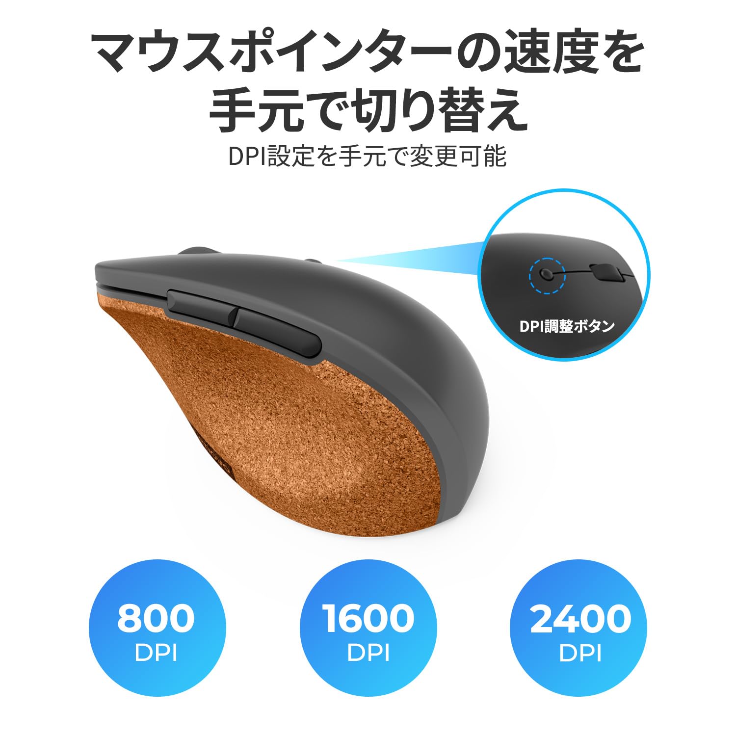Lenovo Go Mouse Verticale Wireless
