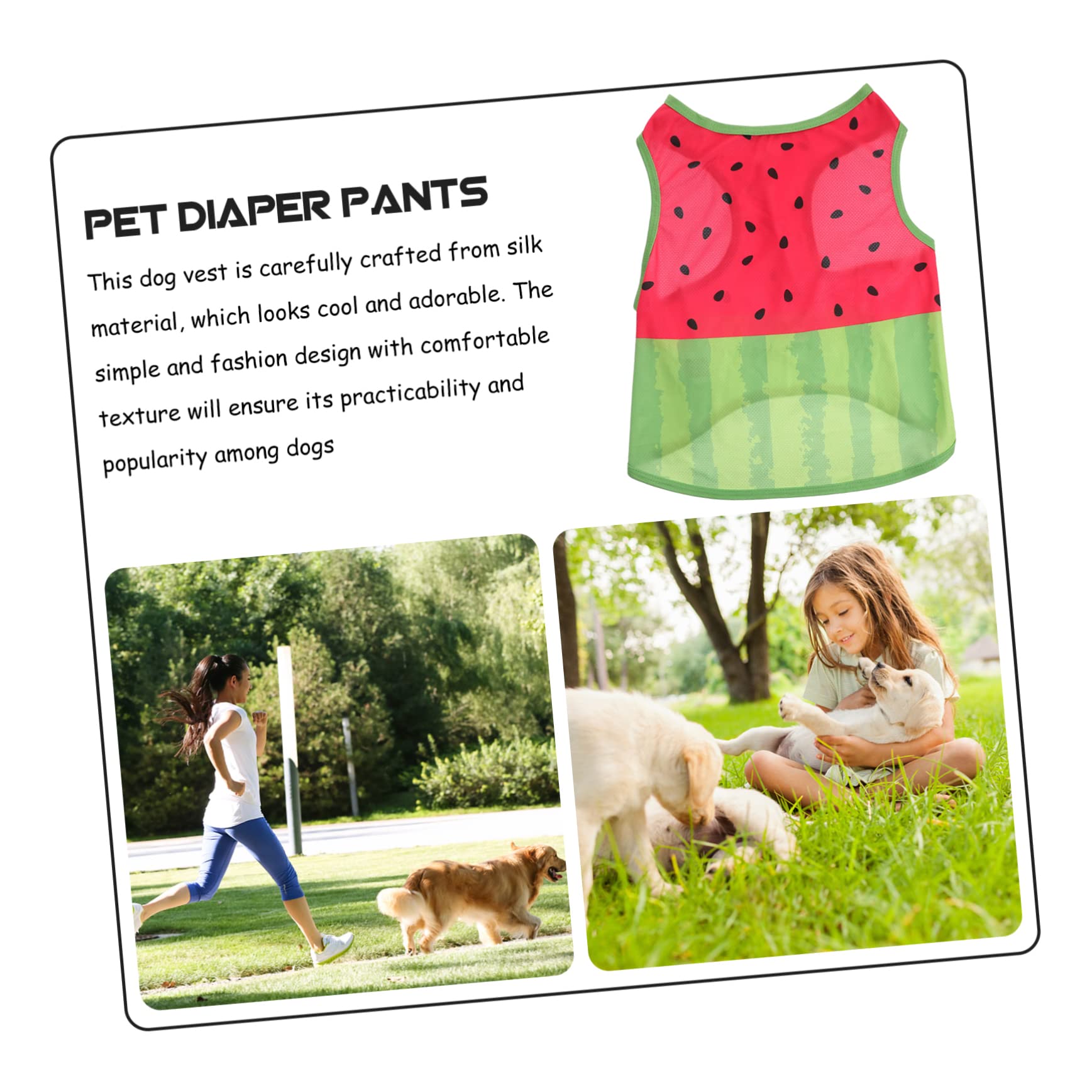 Gilet Rafraîchissant pour Chien Respirant Taille L en Soie