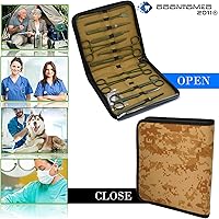 Vista 3 de OdontoMed2011 Kit de primeros auxilios para estudiantes de laboratorio avanzado de 24 piezas para estudiantes de anatomía y biología, instrumentos