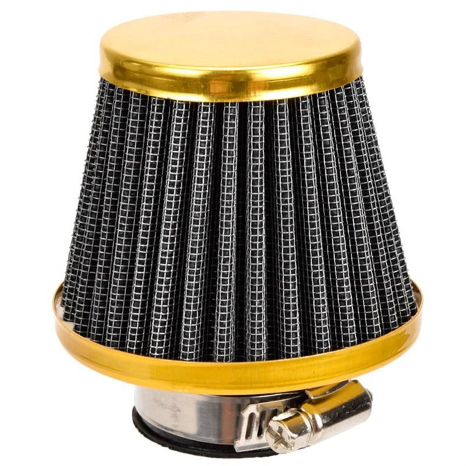 Kit De Filtre D'admission D'air Universel à Clipser Pour Moto, Scooter, VTT, Moto Tout-terrain, 38 Mm, Bleu