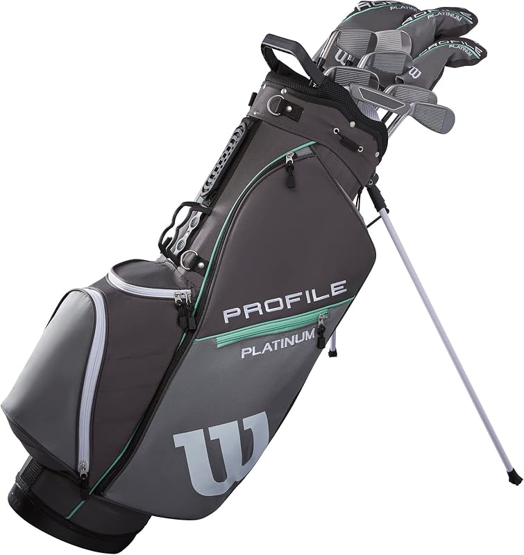 Conjunto completo de paquete de golf Wilson Profile Platinum para mujer