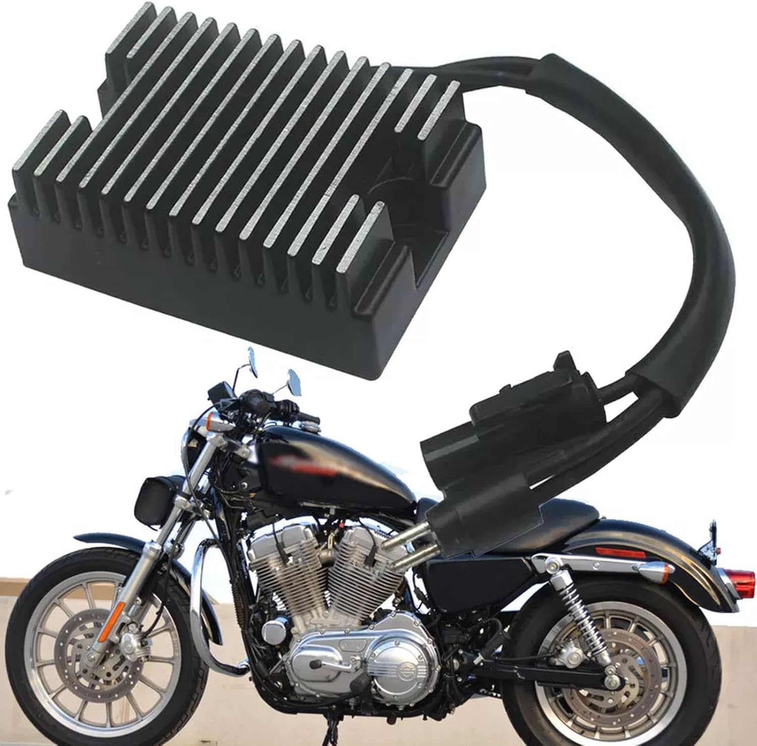 883 1200 XL 1200C XL 883 1200モデルと互換性のあるオートバイレギュレーター整流器 74523-94 74523-94Aモーターサイクル電圧レギュレーター整流器整流XL 1200Cカスタム1200 883ユニバーサル