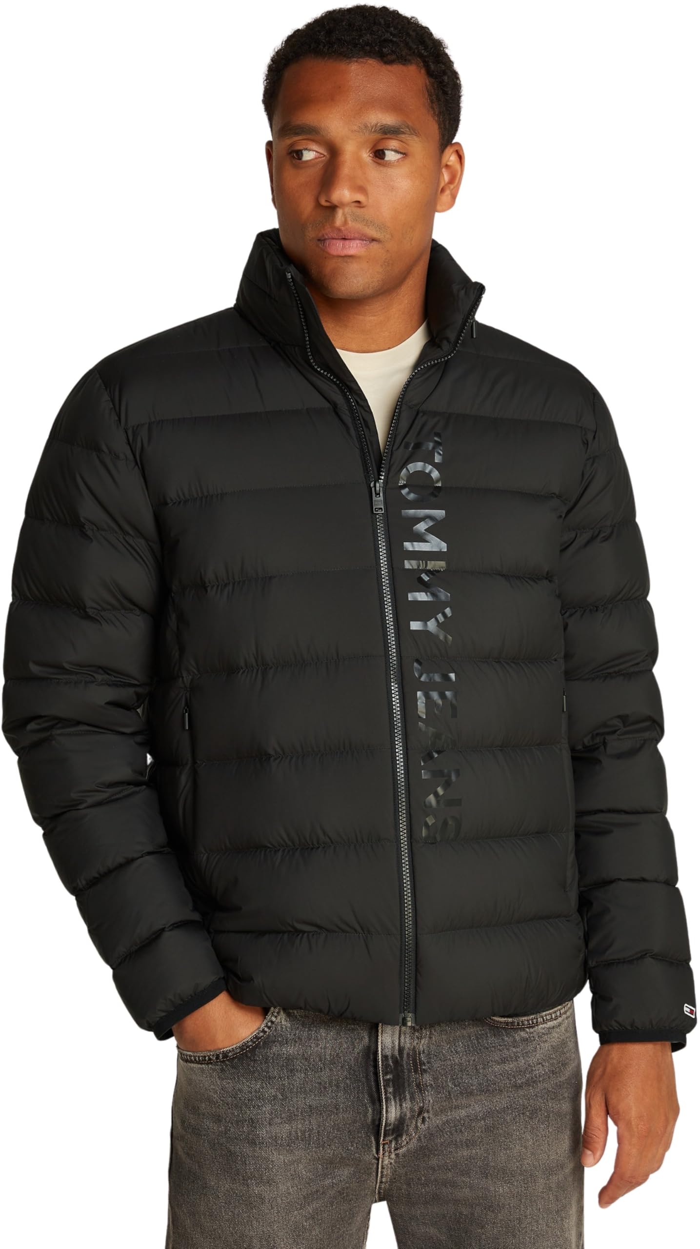 Tommy Jeans Cazadora acolchada Hombre Down Printed ligera