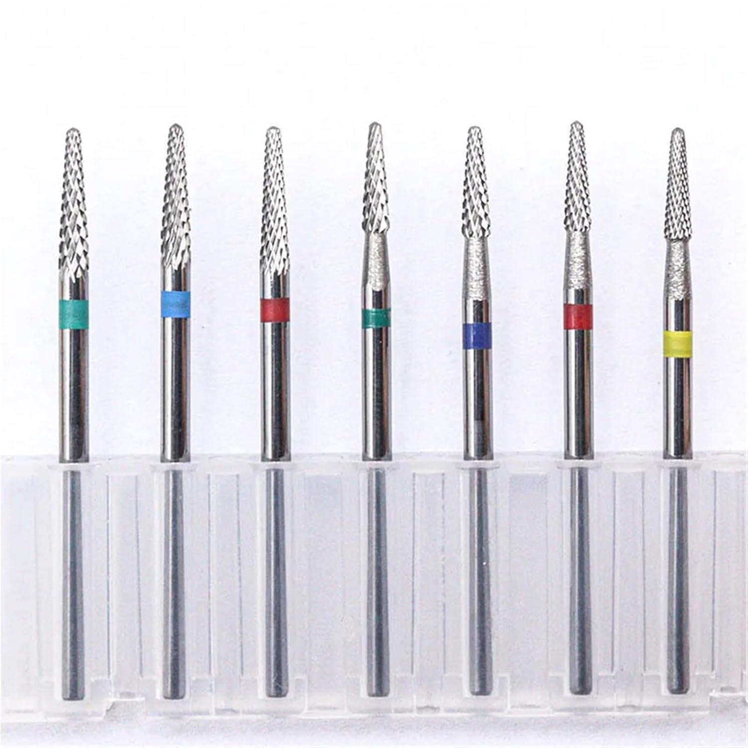 Milling Cutter for Manicure Ceramic Nail Drill Bits Pedicure Carbide Milling Cutter for Nail Files Manicure Cutter Nail Art Tool(0208F)