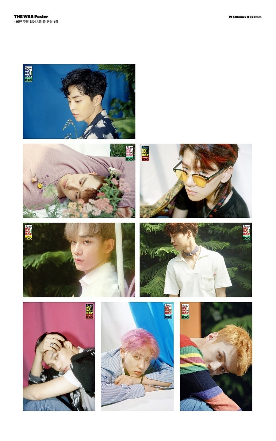 Exo – The War (4º álbum) [Coreano Aleatório ver.] CD + Fotolivro +