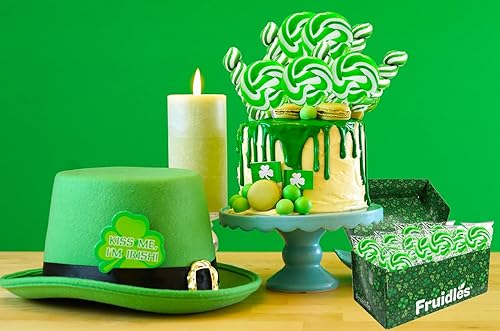 Miniatura 5 de Paletas de remolino del día de San Patricio, caja de recuerdos de fiesta, envueltas individualmente (paquete de 24)
