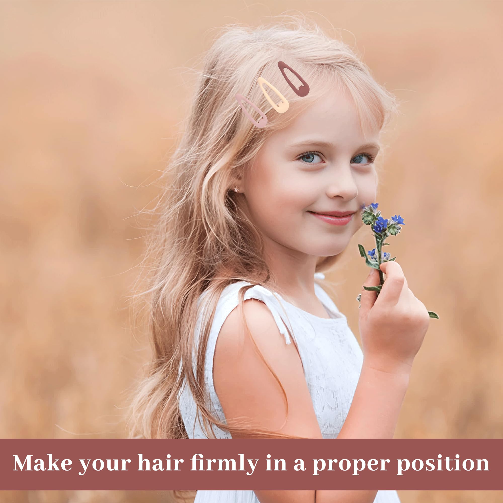 30PCS Snap Colorful Matte Non Slip Hair Clips With Case - Children & Student Small Hair Accessories For Lady Women & Little Girls - Image 4