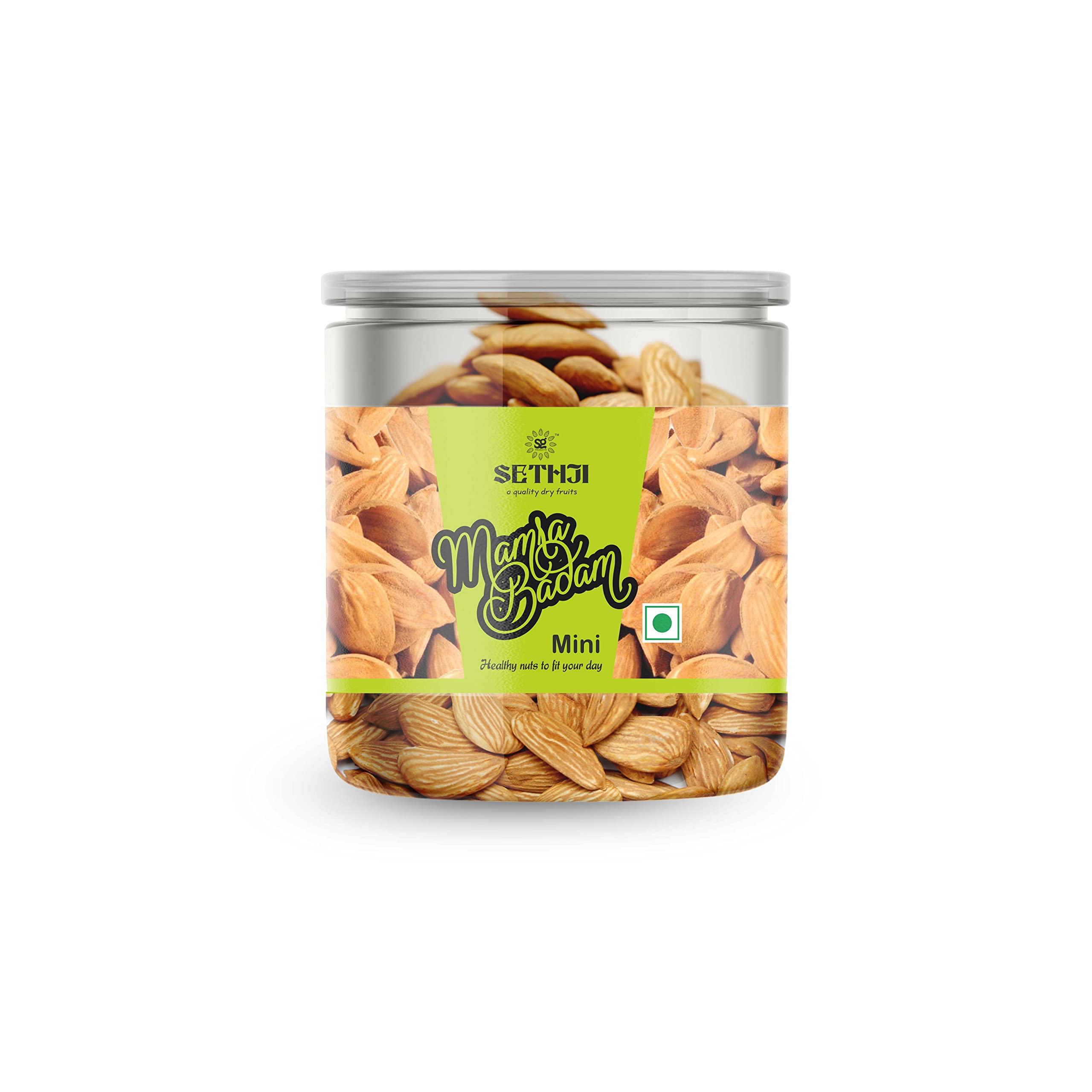 SETHJI 100% PURE Irani Mini Mamra Almonds | Mamra Badam Dry Fruits, 250g Jar Pack | No oil extracted, No bitter or sour taste (B0949GC6HY) Amazon Price History, Amazon Price Tracker