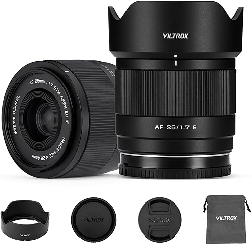 Vista 74 de VILTROX Lente de montaje de 0.512 in f1.4 F/1.4 E, lente gran angular Aps-C Prime para cámara Sony E Mount A9/a7RIV/a7RIII/a7III/a7SIII/a7C