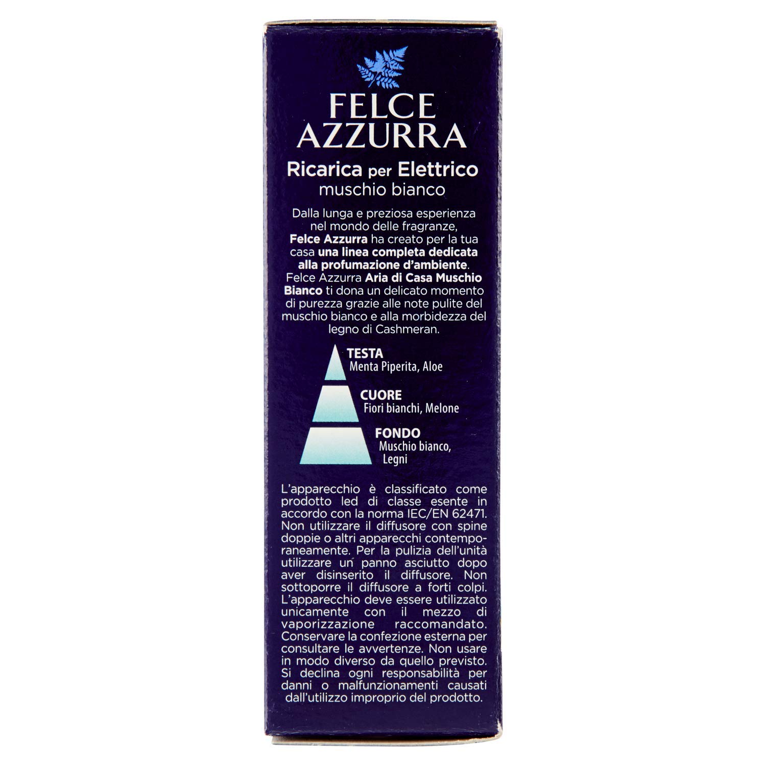 Felce Azzurra Elektryczny dyfuzor piżmo biały