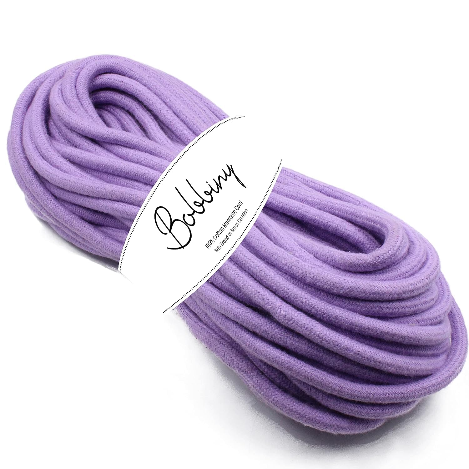BOBBINY | Premium Cotton Like Tight Rope Braided Cord Twine String for DIY Craft - Versatile, Durable, Eco-Friendly | Red | 6 mm, 25 Meter — Amazon image 7