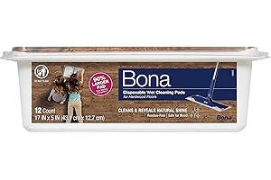 Bona Wood Floor Cleaner Disposable Cleaning Pads