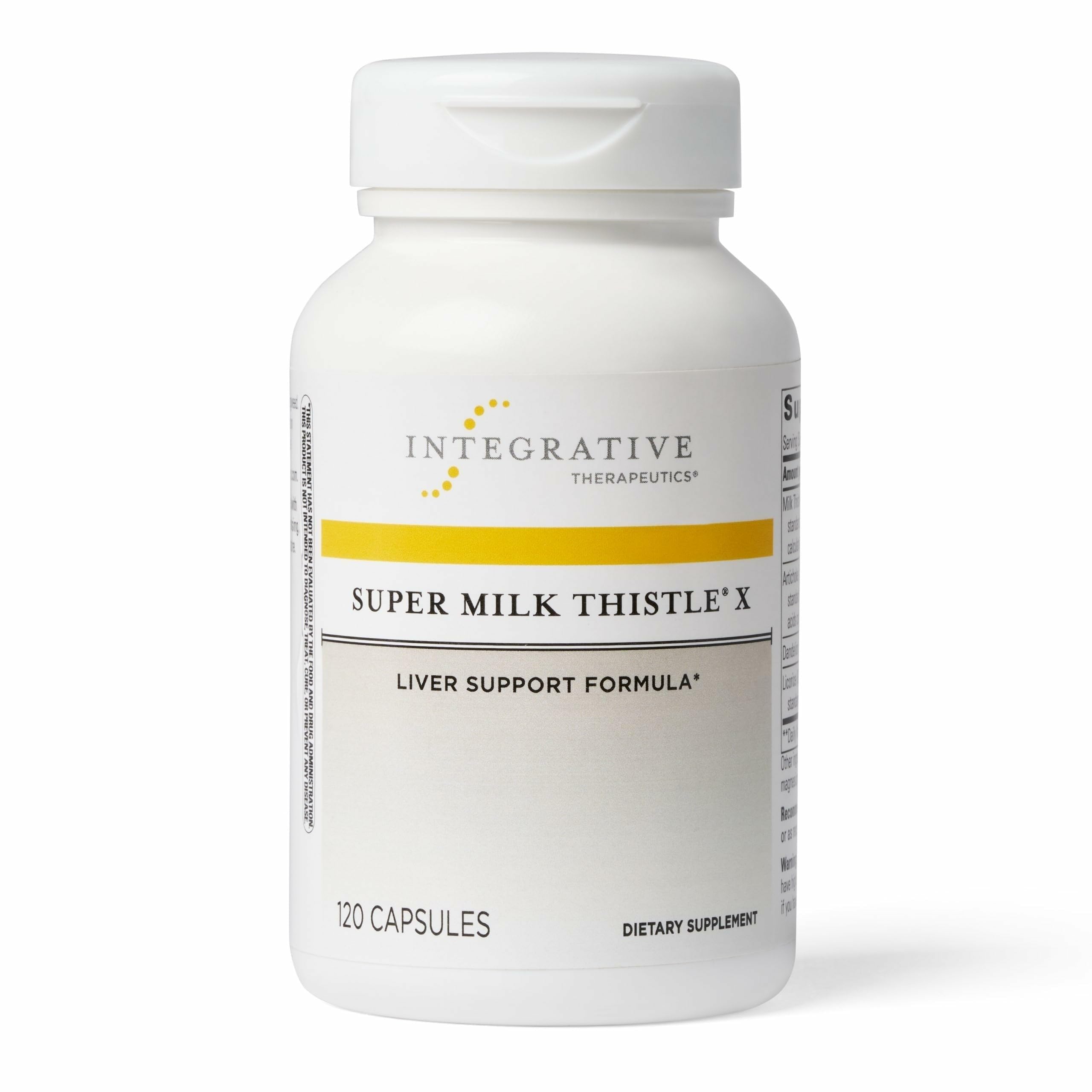 Integrative Therapeutics Super Milk Thistle X, 120 Capsules