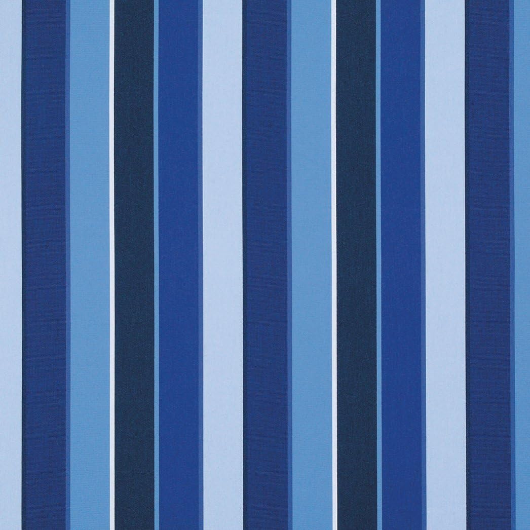 Sunbrella Stripe Milano Cobalt Fabric By The Yard