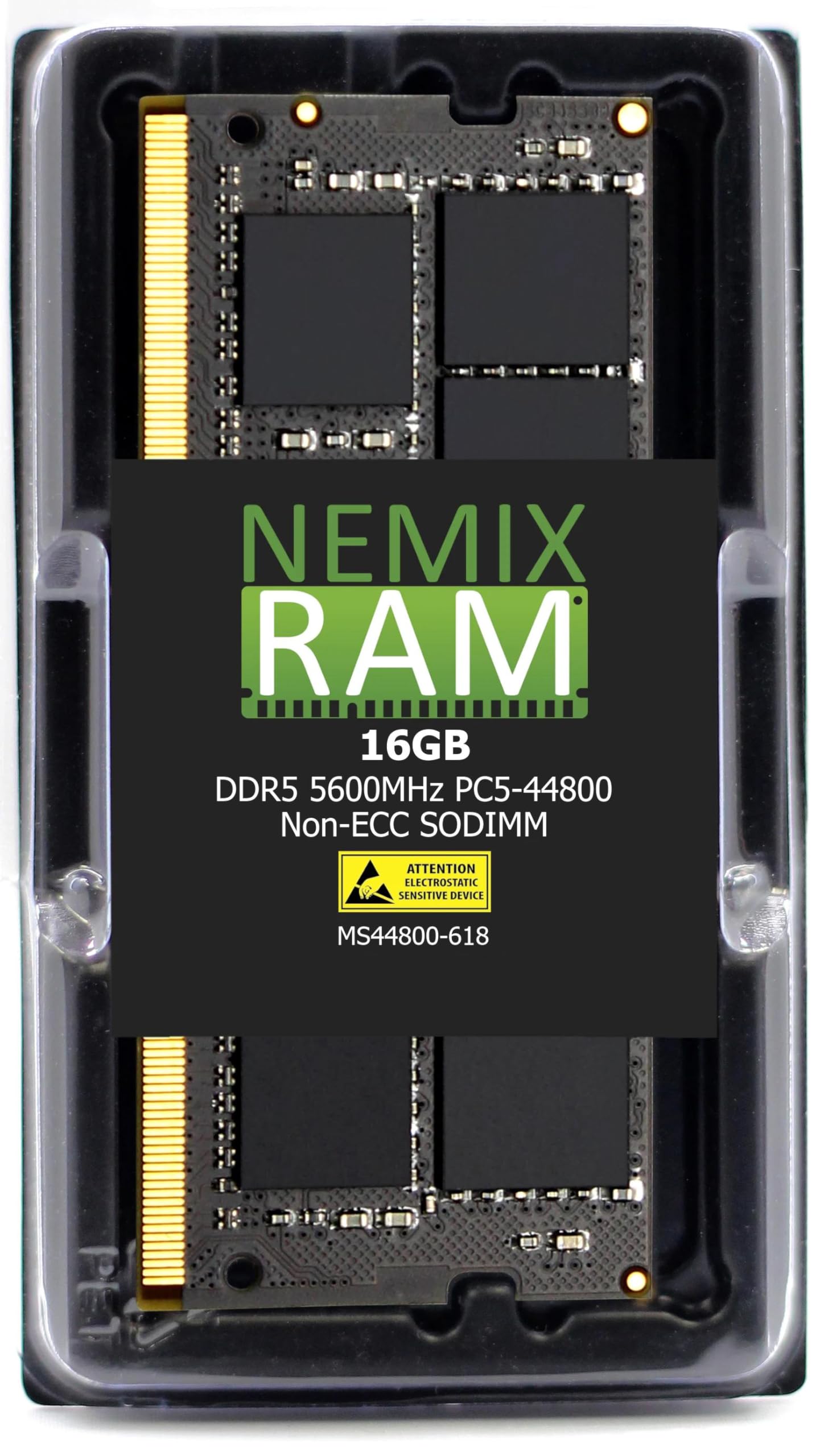 Amazon.co.jp: NEMIX RAM 16GB (1X16GB) DDR5 5600MHZ PC5-44800