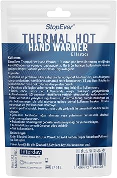 StopEver Thermal Hot Hand Warmer