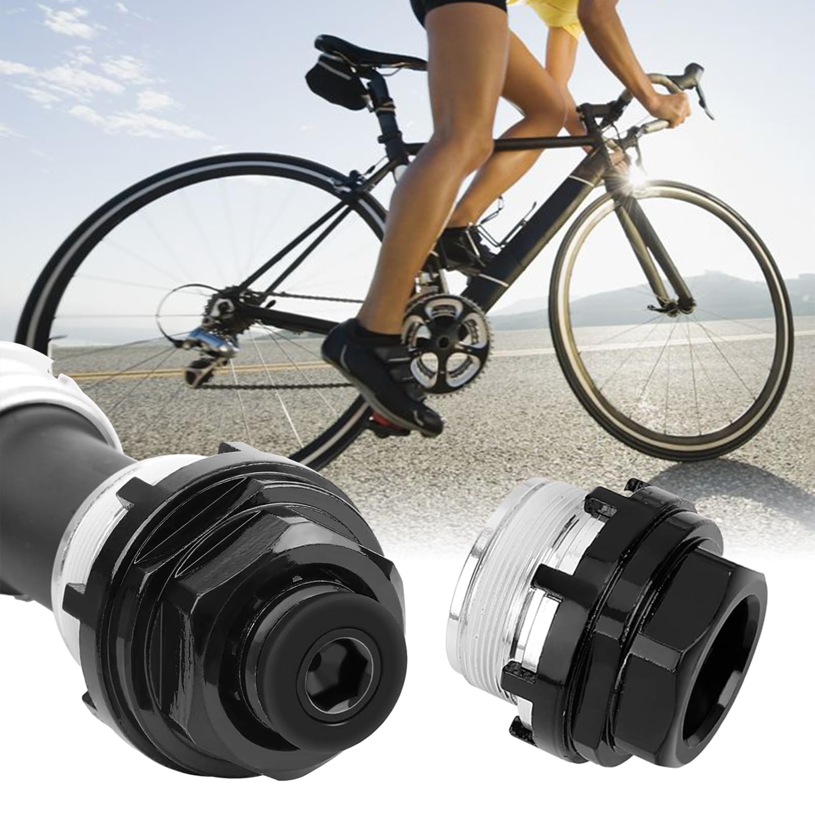 ARTGHJL Strumento Bloccaggio Movimento Centrale Bici, 8 Denti, 42mm, Acciaio Al Carbonio, Per Shimano E SRAM