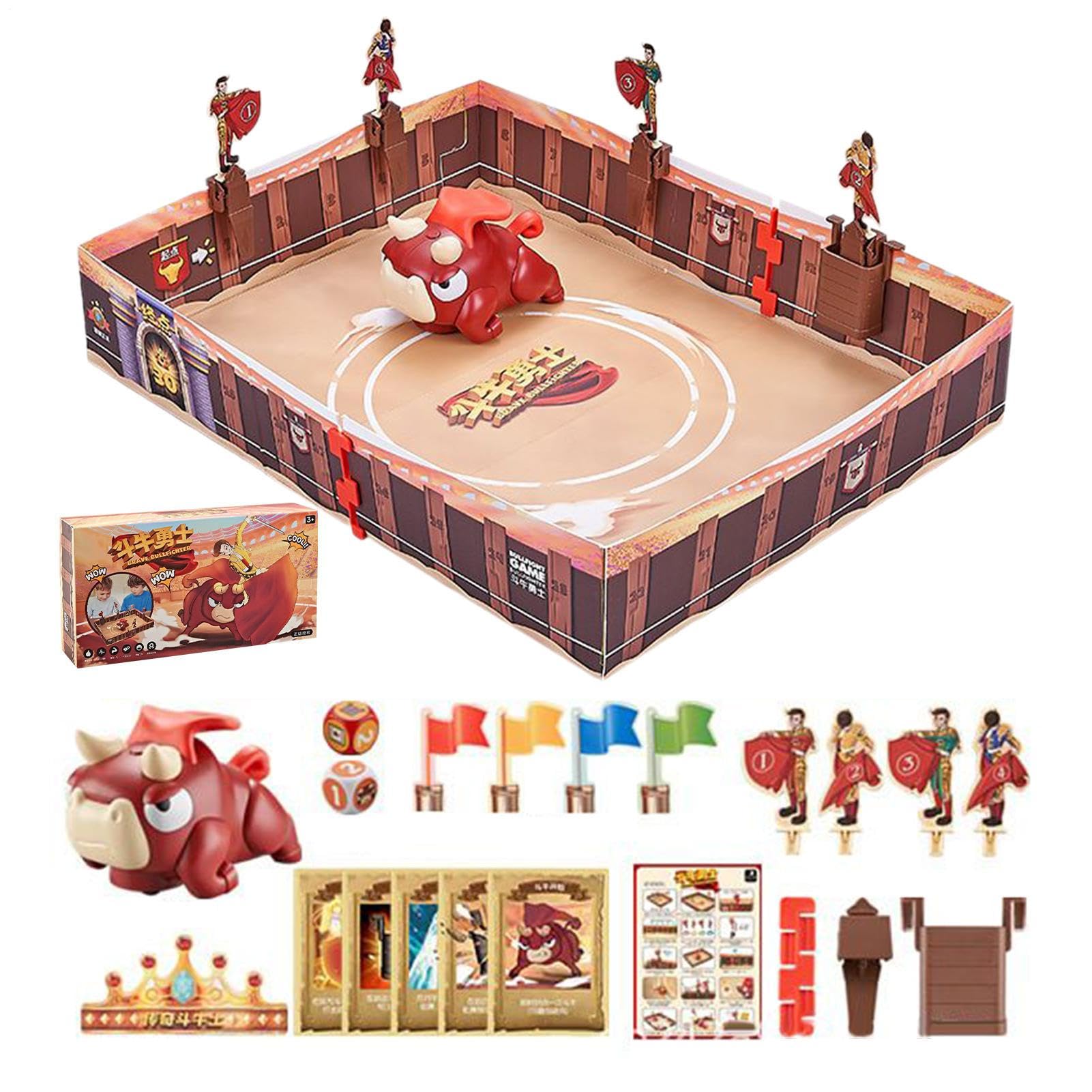 Générique Gesellschaftsspiel Tauromachie – kooperatives Spiel zum Thema – interaktives Spielzeug für Kinder von 3 bis 12 Jahren, ideal für den Einsatz im Klassenzimmer und im Klassenzimmer