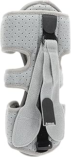 Cinta de Alívio de Fascite Plantar, Cinta Ajustável Ergonômica Macia para Suporte de Queda de pé Forte Estiramento para a Noite para Fascite Plantar (Cinza)