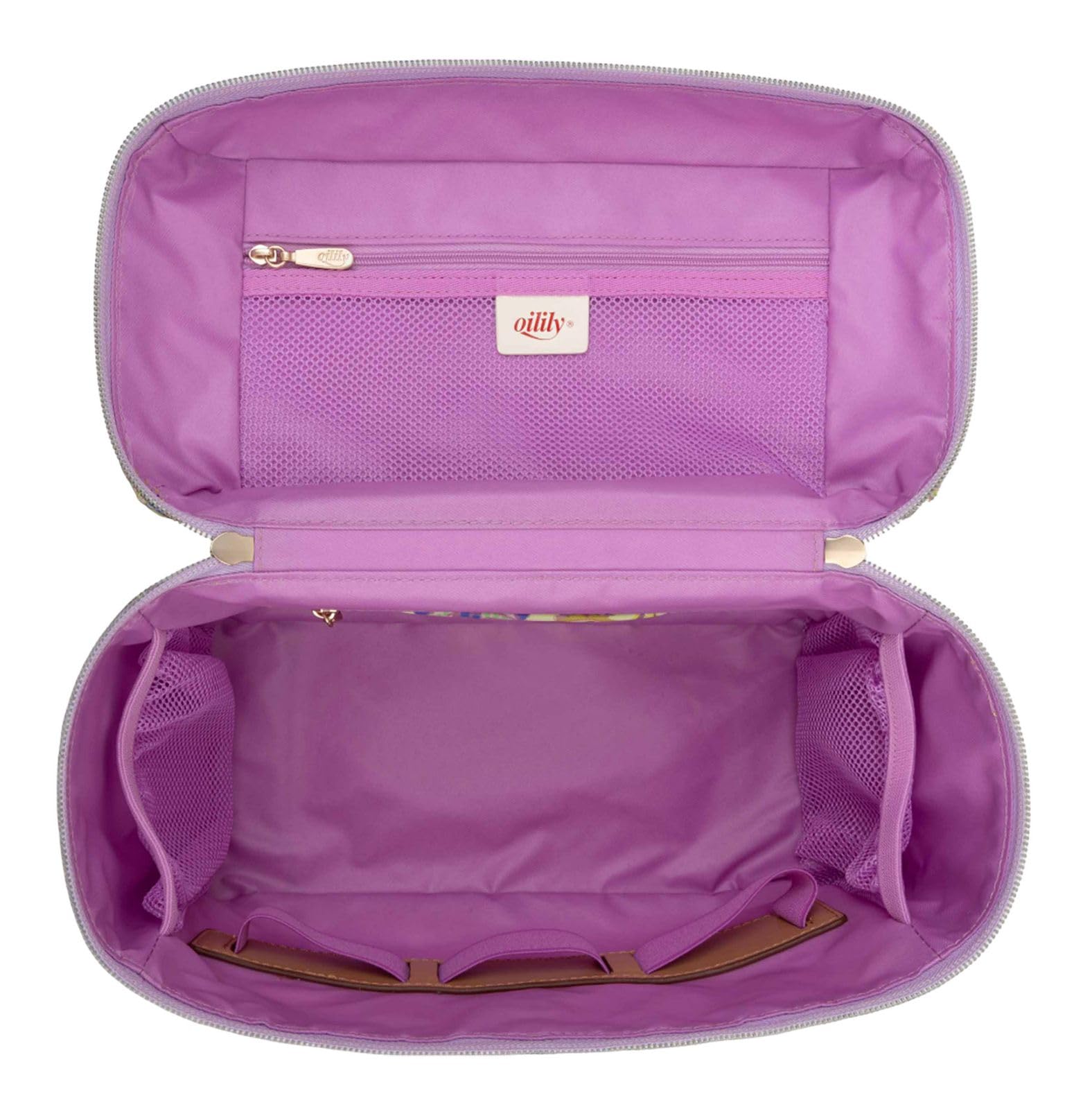 Oilily borsa trucco Cocos Beauty Case Sunny Lime verde chiaro