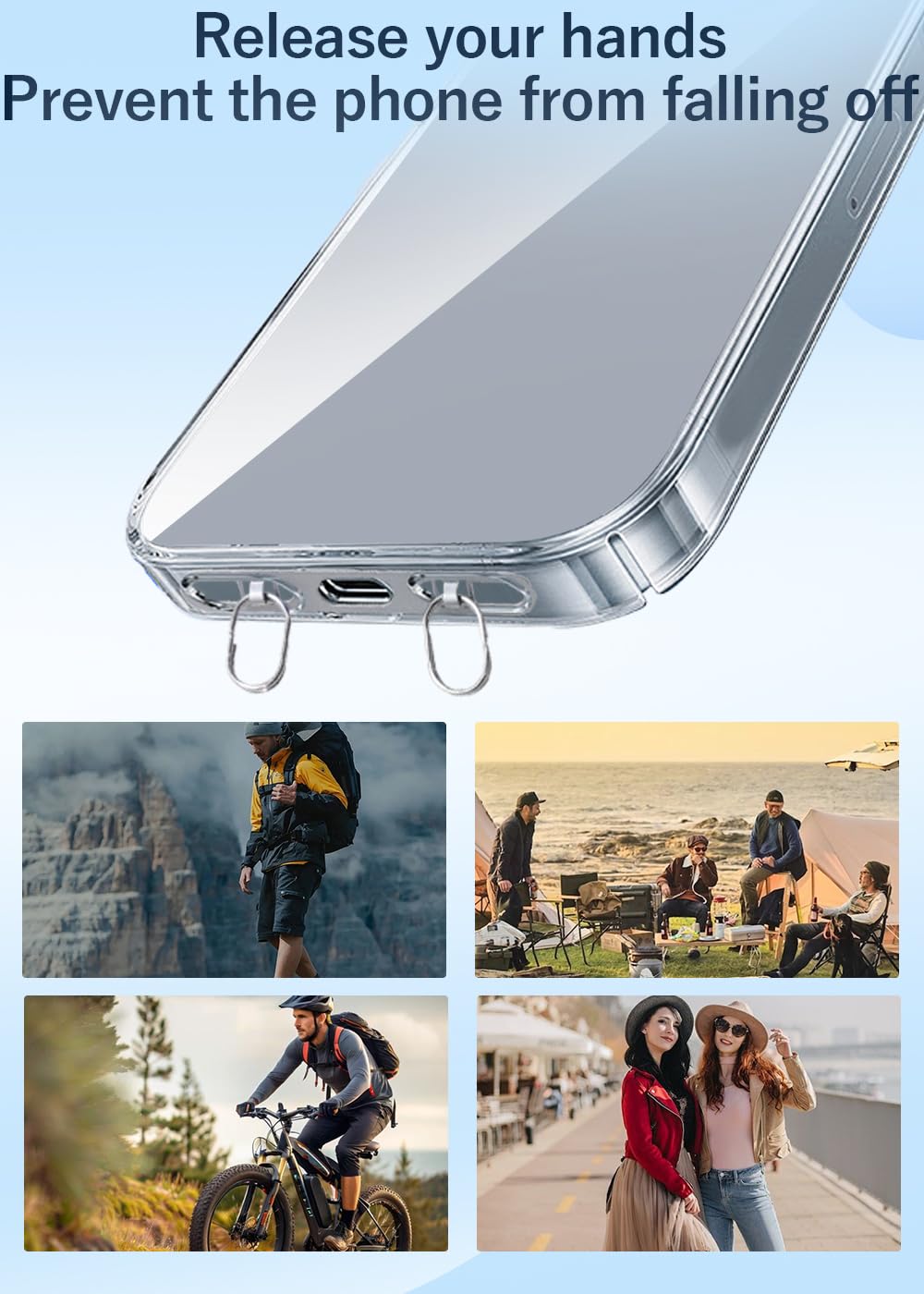 Amazon.com: ZXZone Metal Phone Lanyard Attachment – 2-Way Double