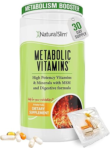 Naturalslim Vitaminas metabĂłlicas combinaciĂłn de multivitamĂnicos de alta potencia minerales complejo B MSM y suplementos de fĂłrmula digestiva para Naturalslim Vitaminas metabĂłlicas combinaciĂłn de multivitamĂnicos de alta potencia minerales complejo B MSM y suplementos de fĂłrmula digestiva para