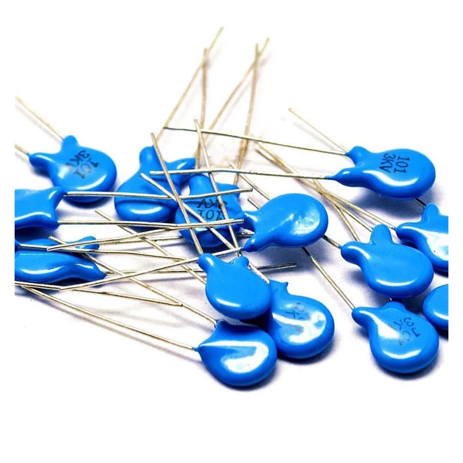 ICXLPMC 20PCS/LOT 3KV 102M 1NF Ceramic Capacitor 3KV102 1NF High Voltage Ceramic Capacitors 3000V102 1NF Capacitance