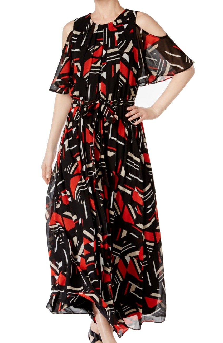 chinese dress ladies Calvin Klein Women's One Shoulder Gown with Waist Ruch, Black, 14 at Amazon  Women's Clothing store